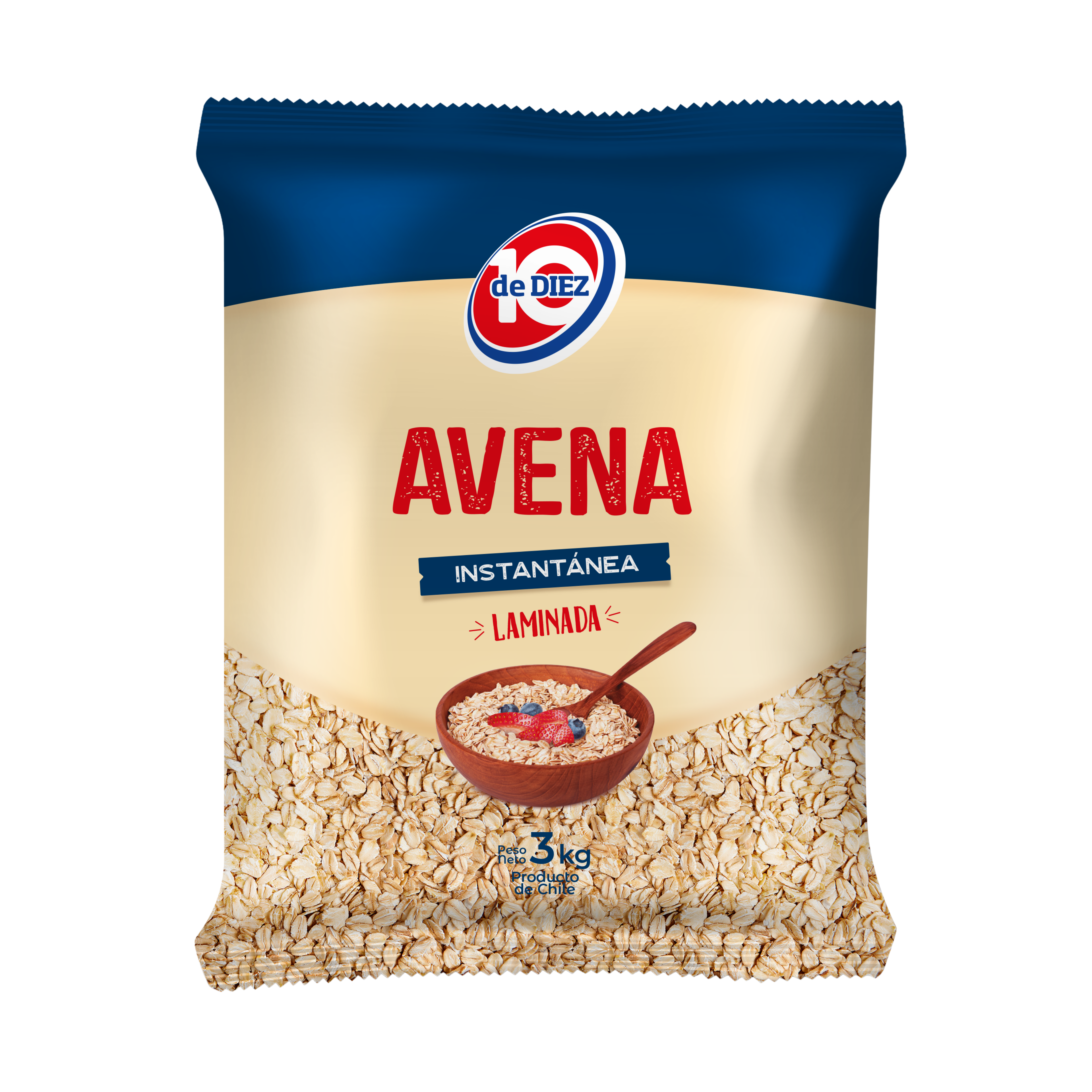 Avena Laminada Instantánea 3kg
