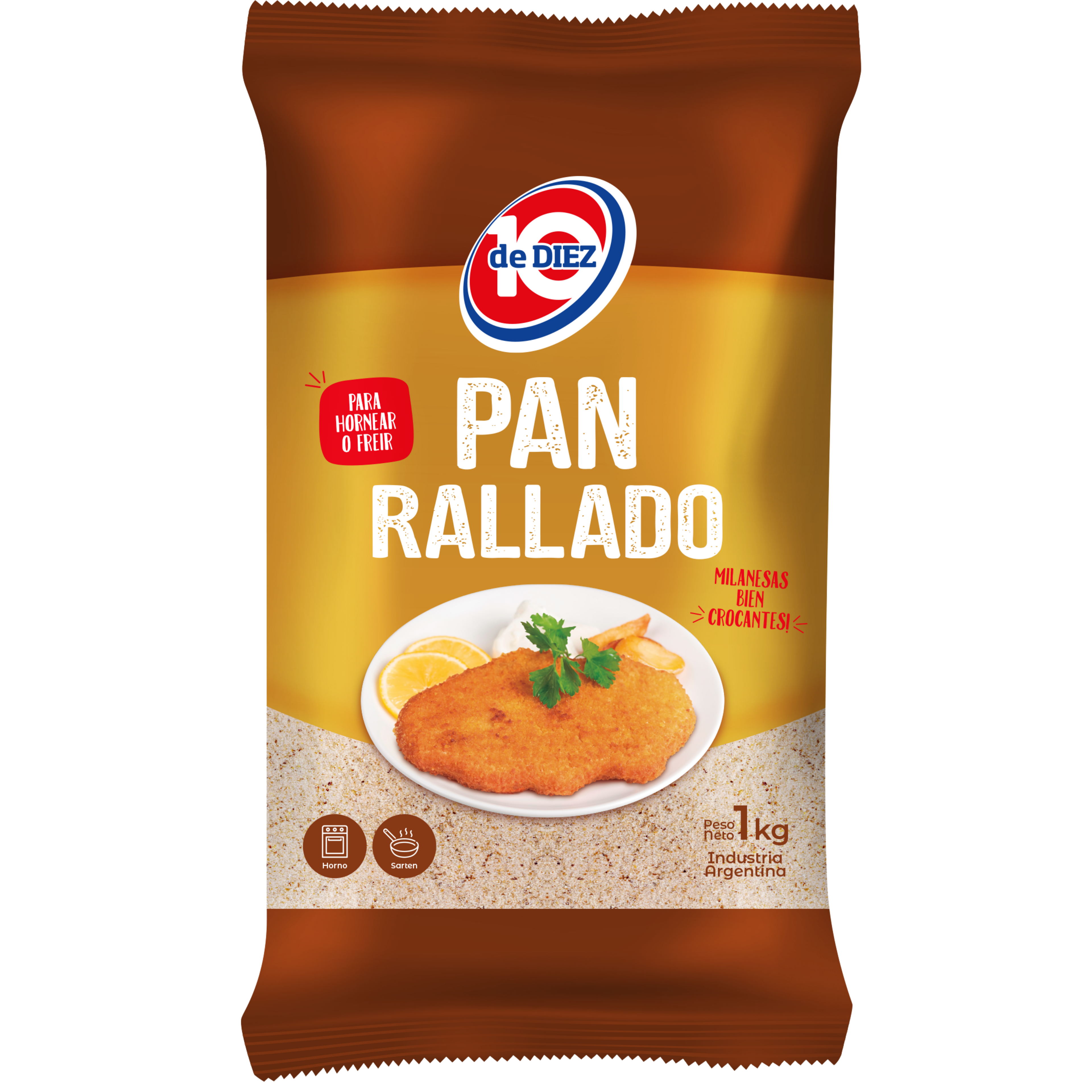 PAN RALLADO 1KG
