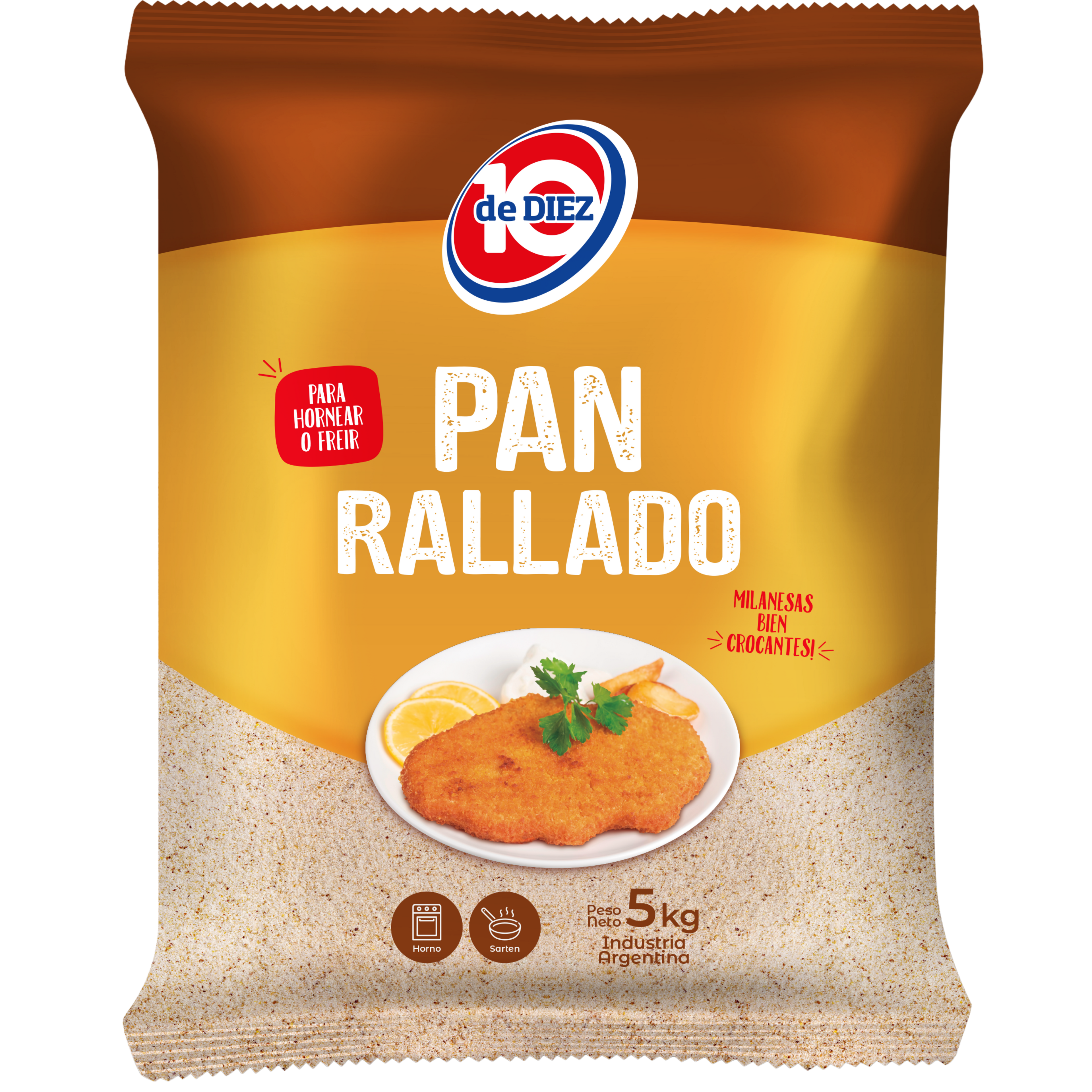PAN RALLADO 5KG