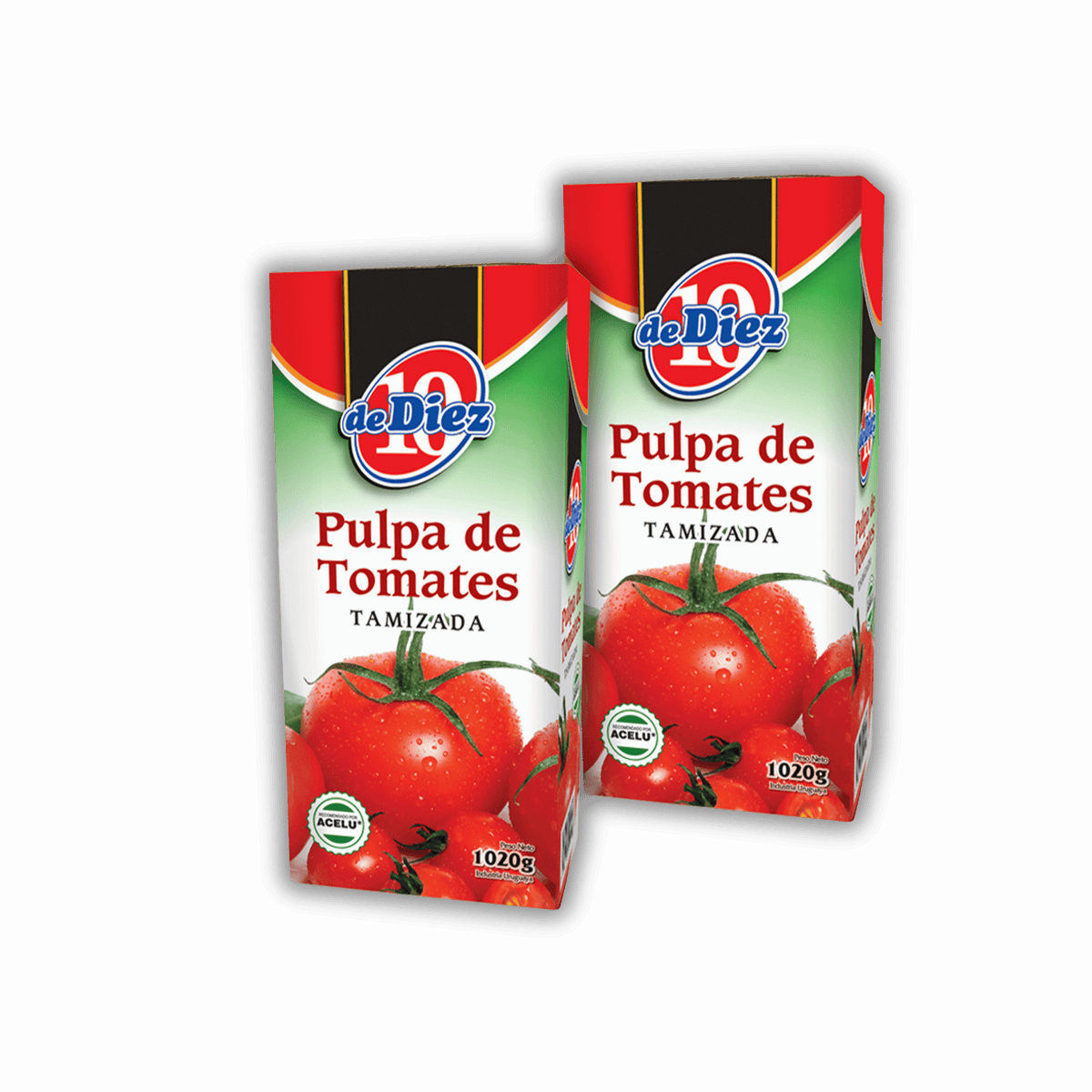 2 X PULPA DE TOMATES 1020G