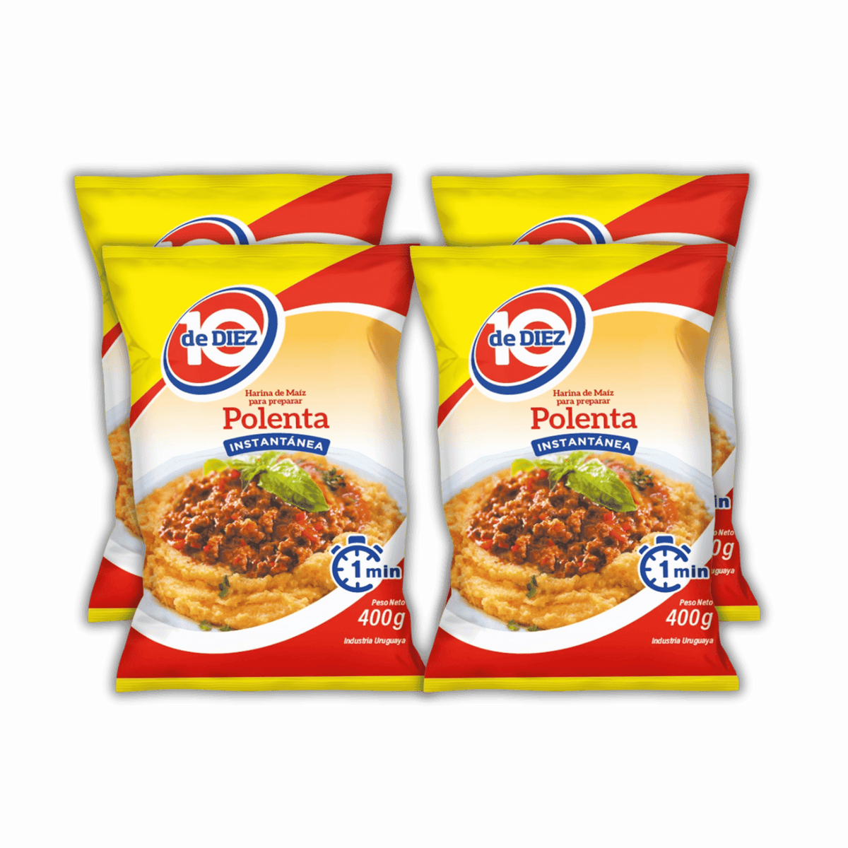 4 X POLENTA INSTANTANEA 400G