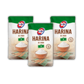3 X HARINA 0 1KG