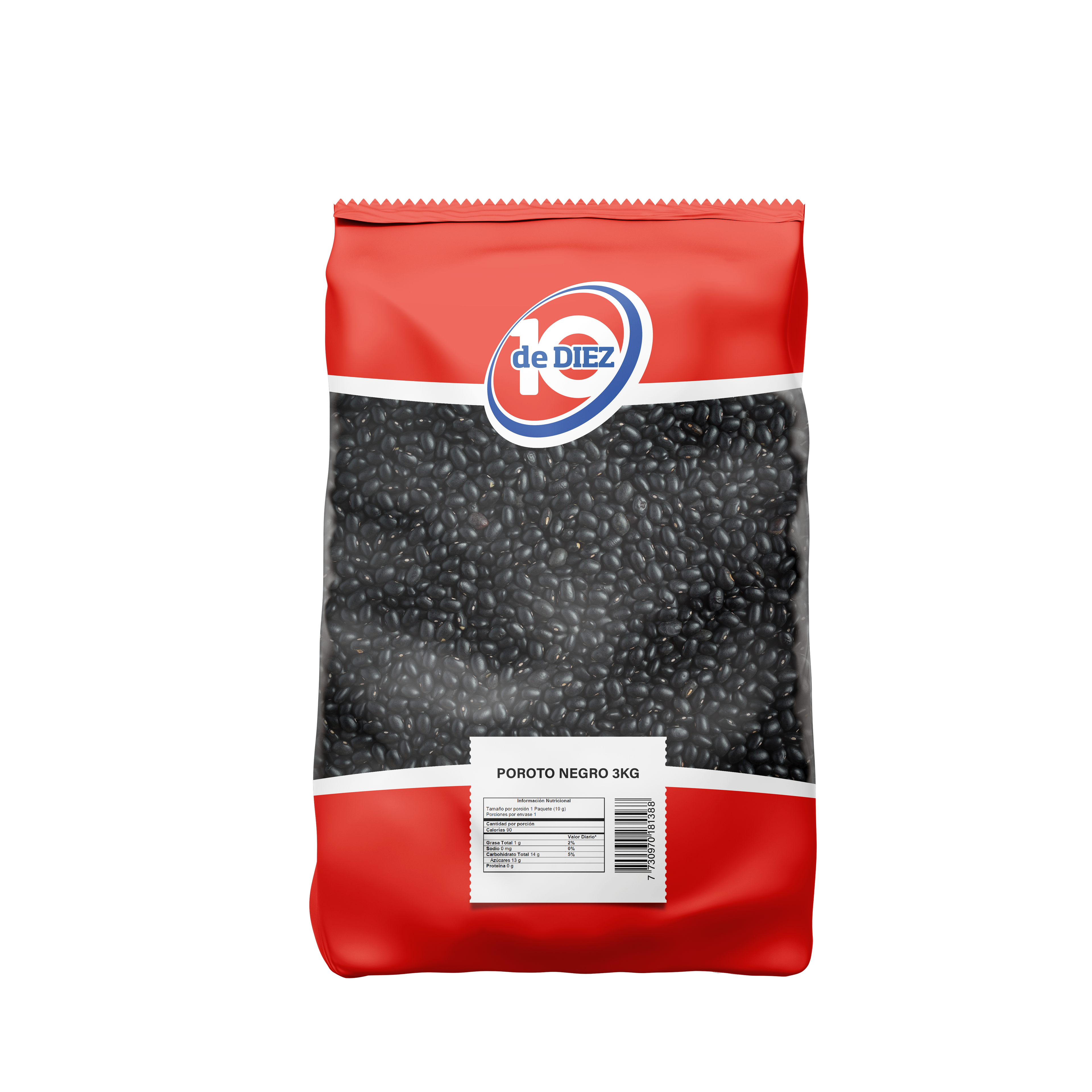 POROTOS NEGROS 3KG